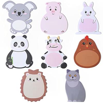 Mini Animal Sticky Notes,Kawaii Sticky Notes Six-Fold Sticky Note Set, 3  Styles Rabbit Small Sticky Notes Suitable for Handmade Bookmarked  Decorated(Random 1) - Yahoo Shopping