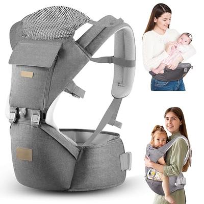  Ergobaby Omni 360 All-Position Baby Carrier for Newborn to  Toddler with Lumbar Support (7-45 Pounds), Pure Black, 1 Count (Pack of 1)  : Baby