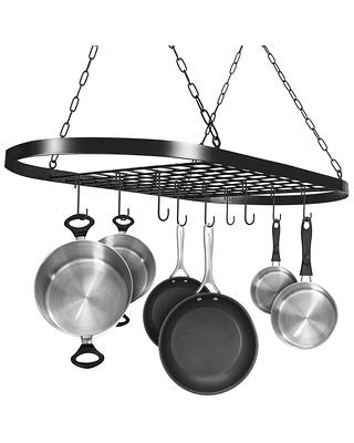 Gadhra Pots and Pans Organizer, Pot Rack for Kitchen Organization