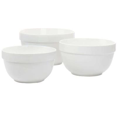 Chef Buddy M031021 10-Piece Glass Bowl Set with Black Lids