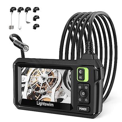 Industrial Endoscope, 20m Ips 4.3 Inch Endoscope Snake Inspection Camera,  Endoscope Camera with 8 Ad