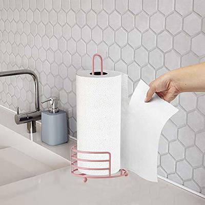 Pink Paper Towel Holder Kitchen Roll Holder, Paper Towel Holder