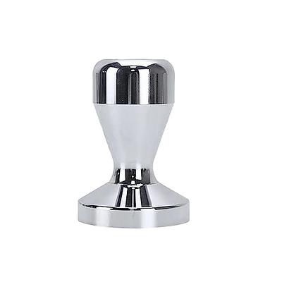 Coffee Tamper, Stainless Steel Manual Quantitative Coffee Tamper Powder  Pressing Machine Espresso Tamper Coffee Bean Press with 2 Base, for  Commercial