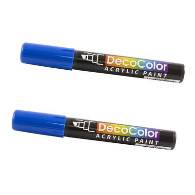 ARTISTRO 10 Jumbo Colored Markers 15mm Jumbo Felt Tip Acrylic