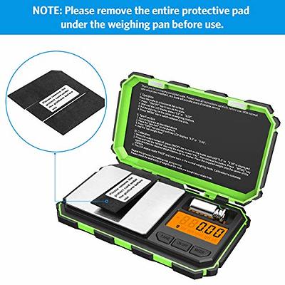 AMIR Digital Mini Scale, 200g /0.01g Pocket Scale, 50g Calibration Weight,  Electronic Smart Scale, 6 Units, LCD Backlit Display, Tare, Auto Off,  Stainless Steel (Battery Included) - Yahoo Shopping