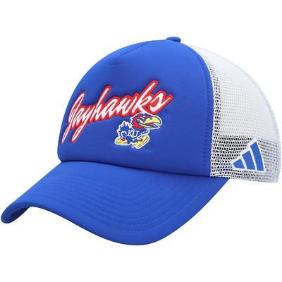 Dick's Sporting Goods Adidas Men's Kansas Jayhawks Blue Slouch Adjustable  Hat