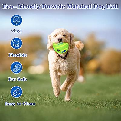 TAUCHGOE Interactive Dog Toys,（4.72in） Wobble Giggle Dog Ball for Medium  Large Dogs, Wiggle Waggle Wag Funny Sounds Squeaky Active Ball Dog Toy for  IQ Training - Yahoo Shopping