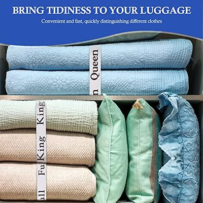 Tenuevo Bed Sheet Organizer Bands 4 Pieces- Closet Organization