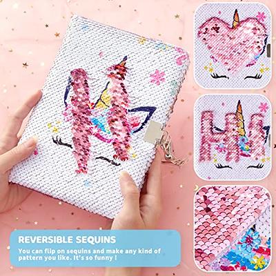 Notebook Lock Kids Notebooks Girls Diary Ages 8-12 Notepad Journal Cartoon  Paper Secret