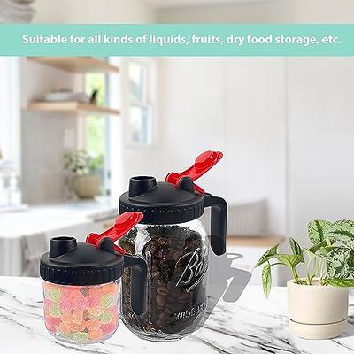 Multi Top Flip Cap Pitcher Lid with Handle 