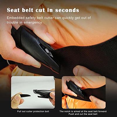 3 in 1 Portable Car Safety Escape Window Breaker Seat Belt Hammer