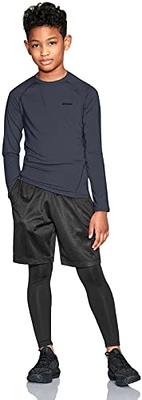 TSLA Kid's & Boy's Cool Dry Long Sleeve Compression Shirts, Athletic  Workout Shirt, Sports Base Layer T-Shirt, Long Sleeve Top Charcoal, 12 -  Yahoo Shopping