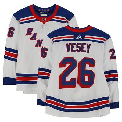 Igor Shesterkin New York Rangers Game-Used White Brians Goalie Pads from  the 2021-22 NHL Season