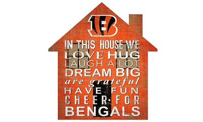 Fan Creations Cincinnati Bengals 12-in H x 6-in W Sports Print in