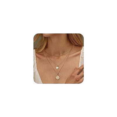 Dainty Layered Initial A Necklaces for Women, 14K Gold Plated Simple Cute  Heart Layering Necklace Letter Pendant Initial Choker Gold Layered Necklaces  for Women Girls - Yahoo Shopping