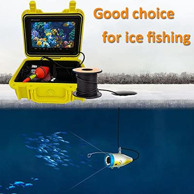 30M/100FT Portable Underwater Fishing Camera Video Fish Finder with Drop  Protection Case 9 HD LCD Monitor 1200tvl Camera for Ice Lake Boat Fishing  24pcs Infrared and Cool LED Lights - Yahoo Shopping
