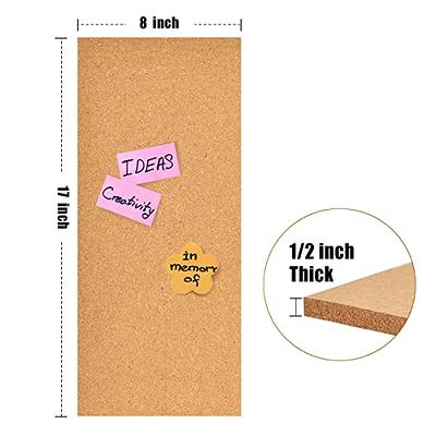 Premium Cork Tiles 12x12 - 1/2 Thick - Cork Board - Bulletin Board