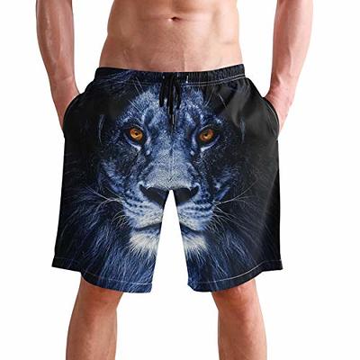 techcity Mens Swim Trunks with Compression Liner 2 in 1 Quick Dry Bathing  Suit Swim Shorts Boxer Brief Liner : : Clothing, Shoes 