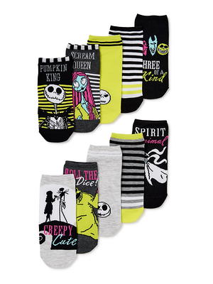 Mean Girl's Women's Low-Cut Socks, 10-Pack, Shoe Size 4-10 