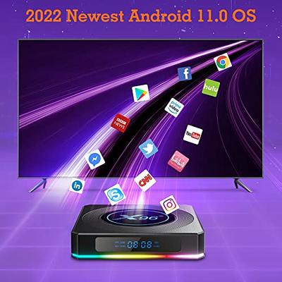 2023 Android 10.0 WiFi Slim Smart TV X96Q Box Quad Core 4K 3D Movies 1GB/  2GB US