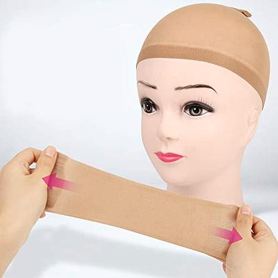 Anti-slip Silicone Wig Cap On Mannequin Head For Wigs Display Artificial  Scalp Cap Nude Silicone Cap Invisible Mannequin Cap