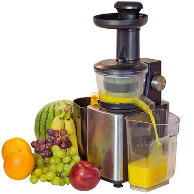 Ninja Cold Press Juicer Pro - Powerful Slow Juicer with Total Pulp Control - Cloud Silver