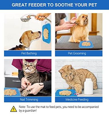 Lick Mat for Dogs and Cats with Suction Cups Anxiety Relief