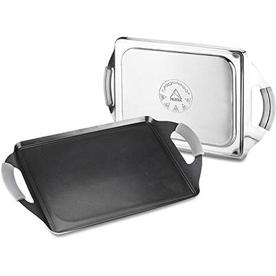 Choice 6 Piece Full Size Disposable Chafer Dish Kit with a Wire Stand, Deep  Pan, (2) 1/2 Size Shallow Pans, and (2) 4 Hour Wick Fuels