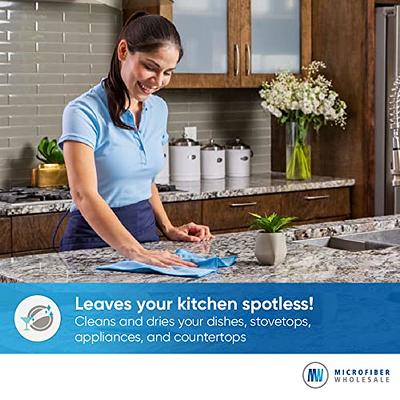 Why Microfiber Cleaning Cloths Should Be In Your Kitchen