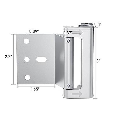 Lvyesea 3Pcs Door Reinforcement Lock, Door Locks for Kids Safety, Door  Safety Locks from Inside, Withstand 800lbs Force - Enhance Home Security,  Door Lock Security, Aluminum Construction (Silver) - Yahoo Shopping