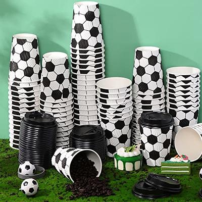 Sports Themed Plastic and Paper Cups