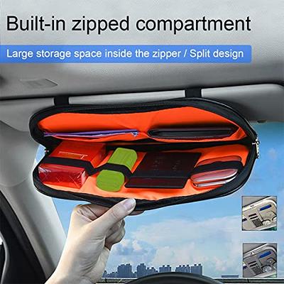  Car Visor Organizer for Auto Interior Accessories