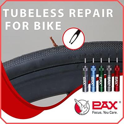 PAX 12 Pcs Tubeless Bike Tire Repair Kit, Includes Storage