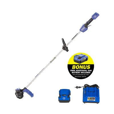 Sun Joe 24-volt 10-in Straight Shaft Battery String Trimmer 2 Ah (Battery  and Charger Included) in the String Trimmers department at