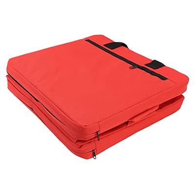 HFEHSKJ Red Foldable Seat, Portable Stadium Seat Cushion with Backrest,  Lightweight Padded Seat for Bleachers Indoor Outdoor Sports Camping  Traveling Hiking - Yahoo Shopping