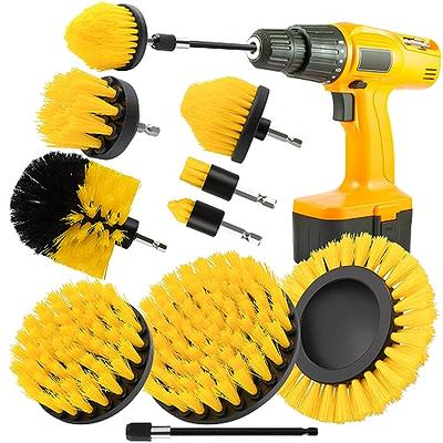 Shower Cleaner Drill Brush Set Drill Cleaning Brush Attachment Set Grout  Brush Drill Attachment Scrub Brush Drill Brush Power Scrubber 