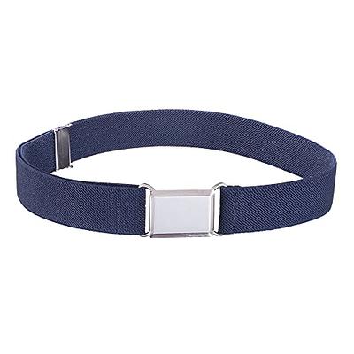 Myself Belts Easy One Handed Canvas Belt with Faux Buckle