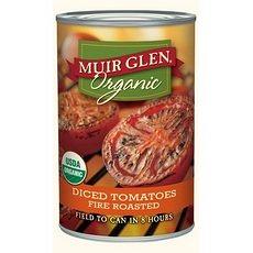 Muir Glen Organic Diced Tomatoes No Salt Added - 14.5oz : Target