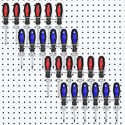 Kigley 6 Pcs Double Sided Tool Box Hardware Storage Organizer Small Parts  Case Portable Plastic Tackle Container with 34 Removable Dividers for  Organizing Screws Nuts Nails Bolts (Blue) 