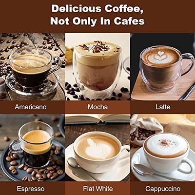 Milk Frother, cappuccino maker! Coffee whipper machine, get Mocha + Latte @  home