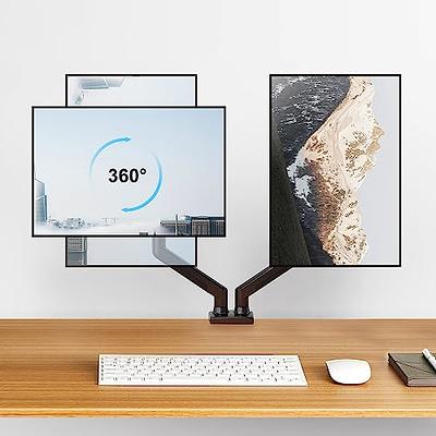 ErgoFocus Dual Monitor Mount Fits 13 to 32 Inch Computer Screen, Dual  Monitor Arm Hold up