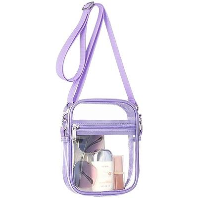  Goopreen Clear Bag Stadium Approved-Clear Crossbody Purse Bag  for Work Concert Sports : Sports & Outdoors