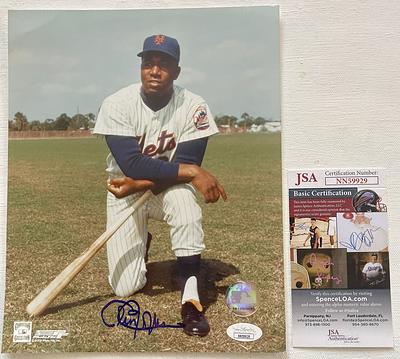 Cleon Jones Signed New York Mets Jersey