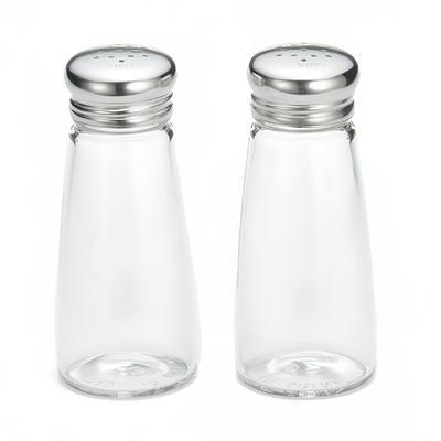 HOME EC Salt and Pepper Shakers Set With Adjustable Pour Holes