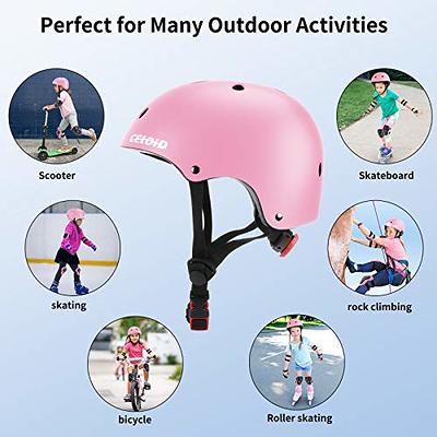 CELOID Kids Bike Helmet,Toddler Skateboard Helmets for Ages 8-14