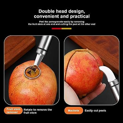 Pomegranate Opener  Double Head Cutter Opener For Fruit,Double Head  Multi-Functional Kitchen Tool For Orange Mango Pitaya Orange And More Yanfu  - Yahoo Shopping