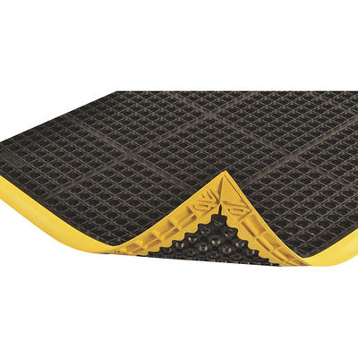 Sanitop Kitchen Mats - 3' x 3' - Black