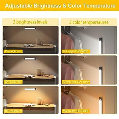 Led Under Cabinet Light Usb Plug in Dimmable 3 Color Changes - Temu