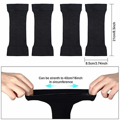 SATINIOR 2 Pairs Arm Shapers for Plus Size Women, Upper Arm Sleeves Wraps Slim  Arm Compression Sleeve for Arms (Black) - Yahoo Shopping