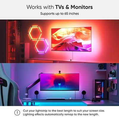 Nanoleaf 4D - TV Sync Camera and Smart Addressable Gradient Lightstrip Kit,  Immersive TV LED Backlights, Bias Lighting for Home Theatre & Console  Gaming (Up to 65 TVs and Monitors) - Yahoo Shopping